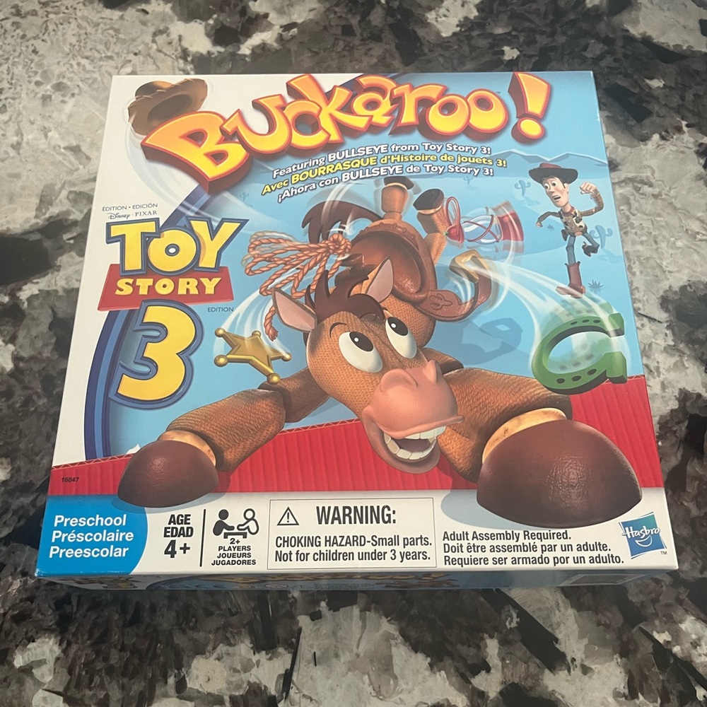 2/20$ Toy Story 3 Buckaroo Game